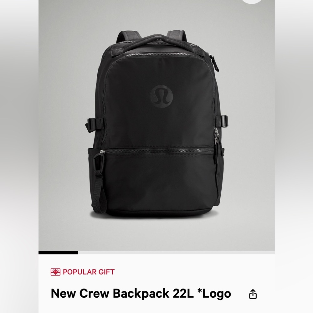 Lululemon back pack